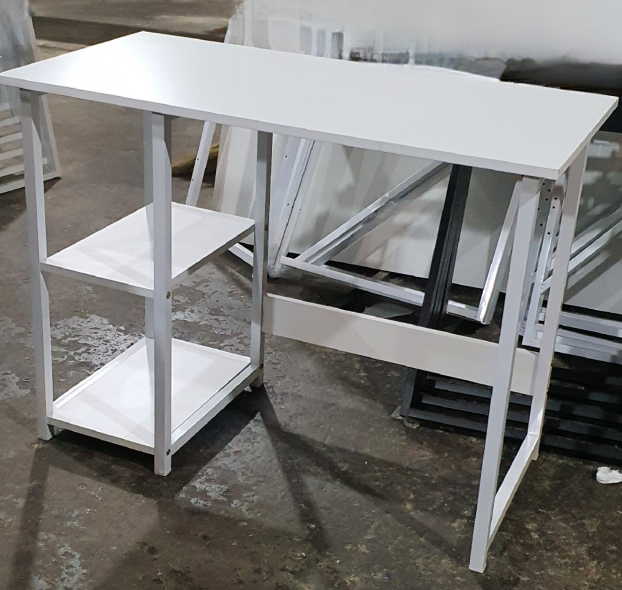 Bàn làm việc liền giá sách B3C NHIỀU KÍCH THƯỚC